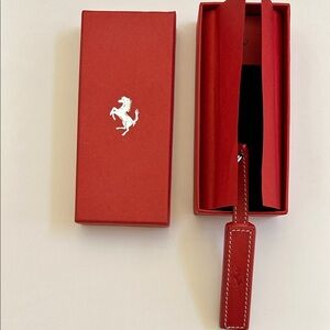 Ferrari Red Gift Box with Iconic Emblem